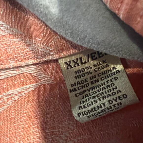 Jamaica Jaxx Silk Hawaiian Shirt, Size XXL - Picture 3 of 3